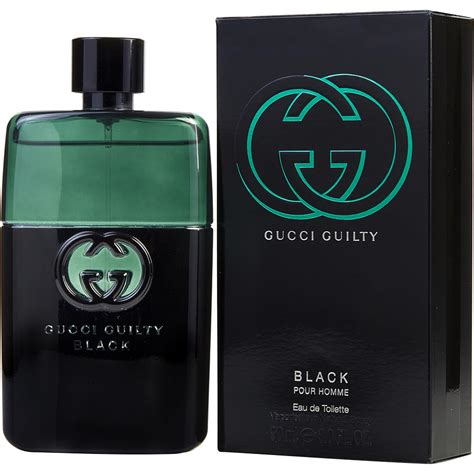 gucci black cologne|best price Gucci guilty black.